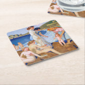 Zee Bathing, Maurice Denis Kartonnen Onderzetters (Schuin)