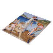 Zee Bathing, Maurice Denis Tegeltje (Zijkant)