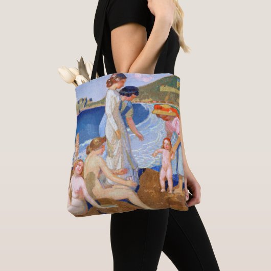 Zee Bathing, Maurice Denis Tote Bag (Dichtbij)