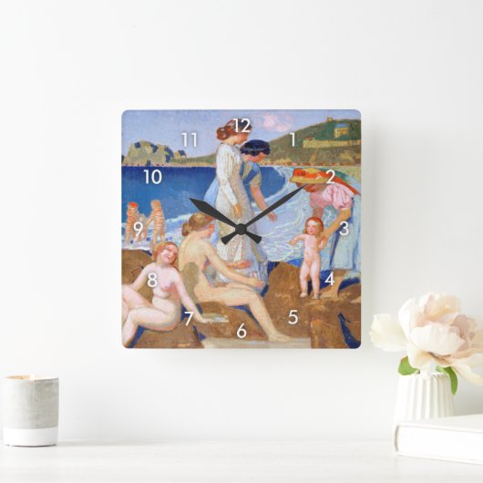 Zee Bathing, Maurice Denis Vierkante Klok (Huis)