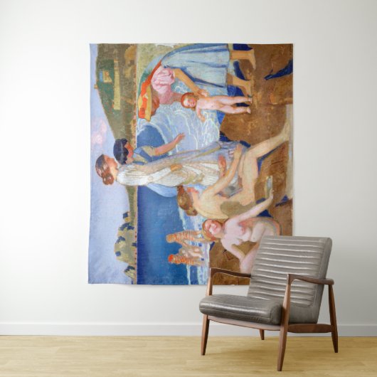 Zee Bathing, Maurice Denis Wandkleed (In situ)