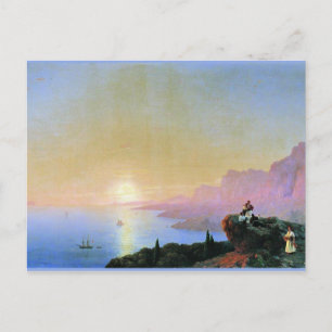 Zee Bay door Ivan Aivazovsky, Briefkaart