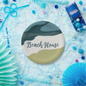 Zee Beach Verjaardag Papieren Bordje (Feest)