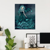 Zee Beacon Gothic zee fee Art Print (Thuiskantoor)