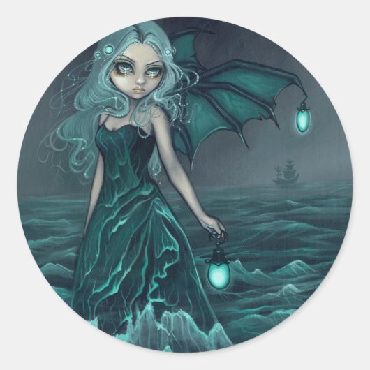 "Zee Beacon" Sticker (Voorkant)