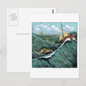 Zee Beast Briefkaart (Voorkant / Achterkant)