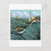 Zee Beast Briefkaart (Voorkant)