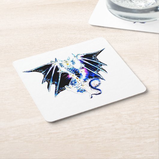 Zee Beast Dragon Onderzetter (Schuin)