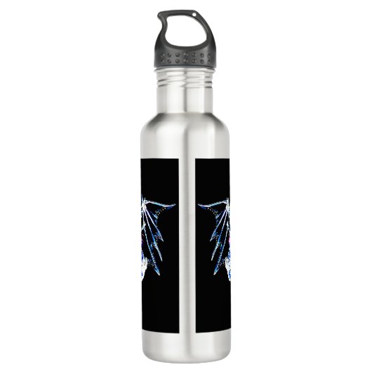 Zee Beast Dragon Waterfles Waterfles (Achterkant)