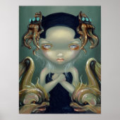 Zee Beasties I ART PRINT low-zee gothic (Voorkant)