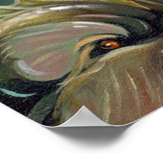 Zee Beasties I ART PRINT low-zee gothic (Hoek)