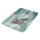 Zee bekijken otter badmat (Gekanteld)