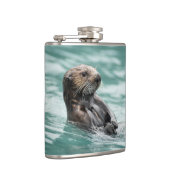 Zee bekijken otter heupfles (Rechts)