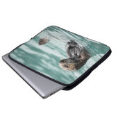 Zee bekijken otter laptop sleeve (Voorkant onderkant)