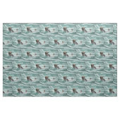 Zee bekijken otter stof (Fat Quarter)