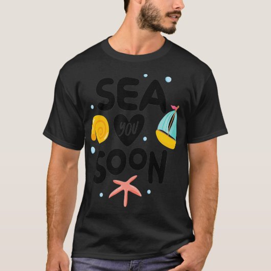 Zee Binnenkort Nautical Summer T-shirt (Voorkant)