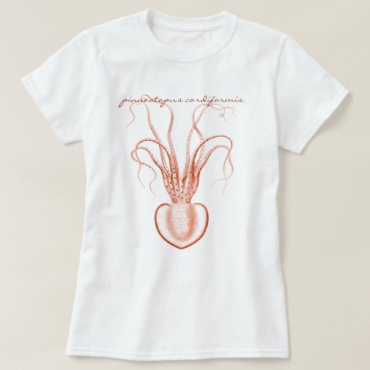 Zee Biowetenschappen Octopus T-shirt (Design voorkant)