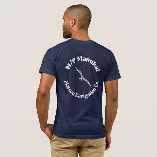 Zee Bird Tribal Manukai T-shirt (Achterkant volledig)
