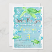 Zee - Birthday - uitnodiging (Voorkant)