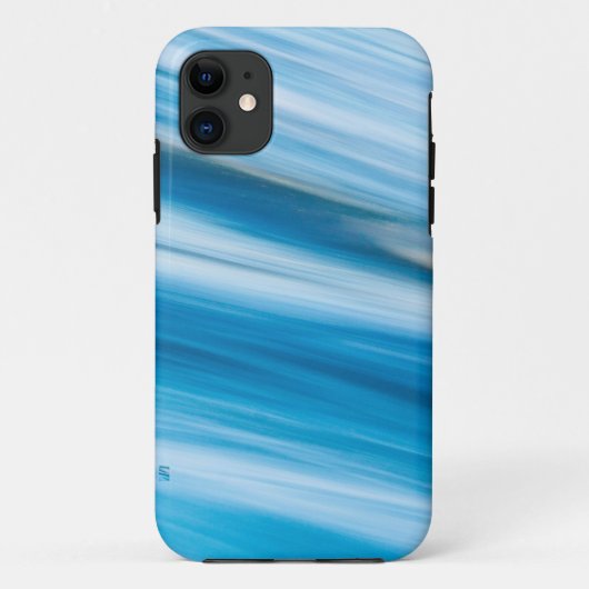 Zee blauw Abstract Case-Mate iPhone Case (Achterkant)