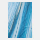 Zee blauw Abstract Theedoek (Verticaal)
