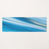 Zee blauw Abstract Yogamat (Voorkant (horizontaal))