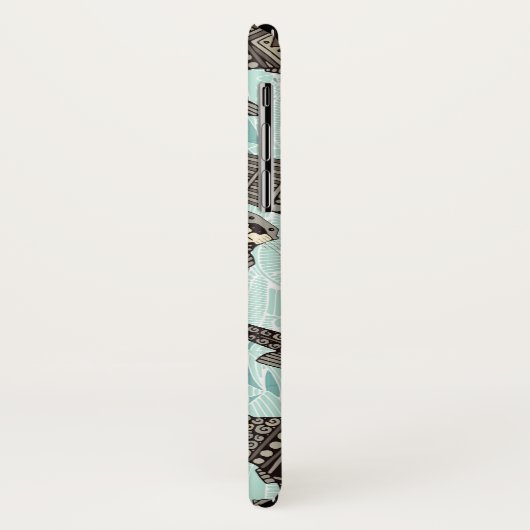 zee blauw Case-Mate iPhone case (Achterkant/links)