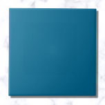 Zee Blauw Solid Color Tegeltje<br><div class="desc">Zee Blauw Solid Color</div>