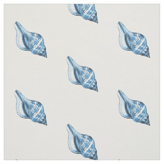 Zee blauw van het zeestrand van de schelpdieren stof (Swatch)