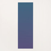 Zee blauw verloop Kleur Yogamat (Achterkant)