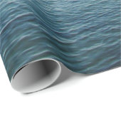 zee, blauwe lucht en cadeau voor witte boten cadeaupapier (Rol Hoek)