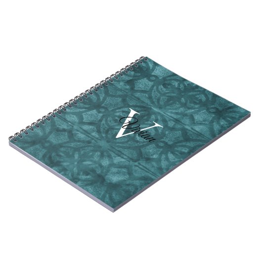 Zee Blauwe Waterverf Notitieboek (Linkerzijde)