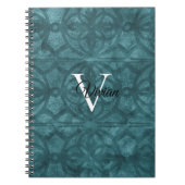 Zee Blauwe Waterverf Notitieboek (Voorkant)