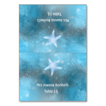 Zee Blauwe Zomertafel Tent Place kaart