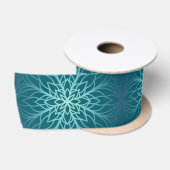Zee bloem mandala satijnen lint (Spoel)