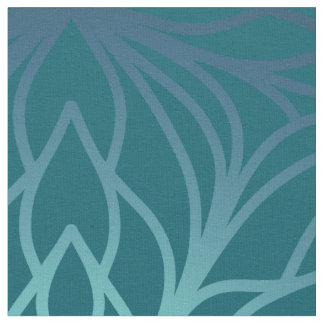 Zee bloem mandala stof