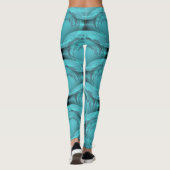 Zee bloemen... leggings (Achterkant)