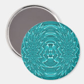 Zee bloemen..... magneet (Voorkant / Achterkant)