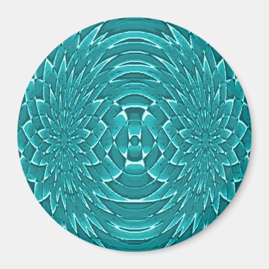 Zee bloemen..... magneet (Voorkant)