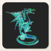 Zee Blue Dragon Onderzetter (Voorkant)