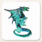 Zee Blue Dragon Onderzetter (Voorkant)