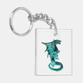 Zee Blue Dragon Sleutelhanger (Voorkant Links)