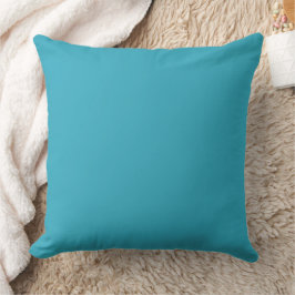 Zee Blue Solid Print Accent Kussen