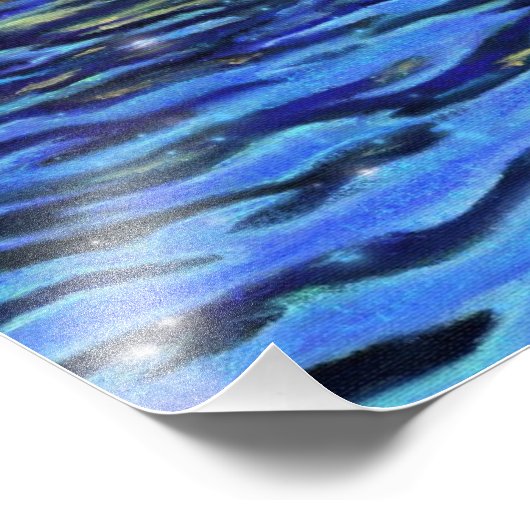 Zee Boot foto afdrukken (Hoek)