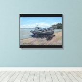 "Zee Breez" Canvas Afdruk (Insitu (Houten vloer))