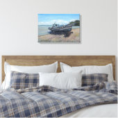 "Zee Breez" Canvas Afdruk (Insitu (Slaapkamer))