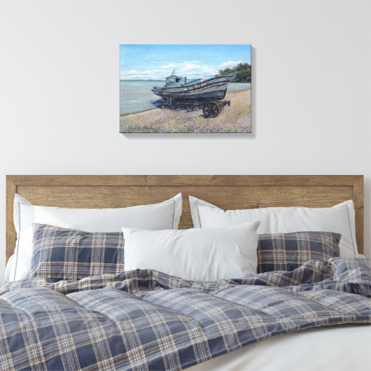 "Zee Breez" Canvas Afdruk (Insitu (Slaapkamer))