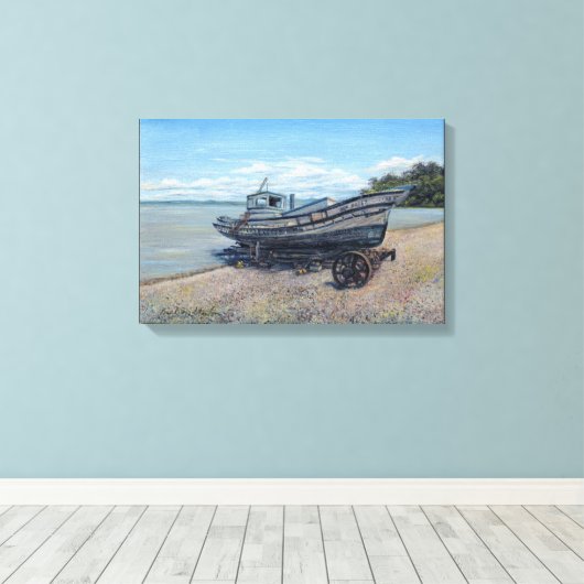 "Zee Breez" Canvas Afdruk (Insitu (Houten vloer))