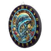 Zee Breeze Dolfijn Dartbord Escape (Voorkant Rechts)