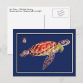 Zee Briefkaart (Voorkant / Achterkant)